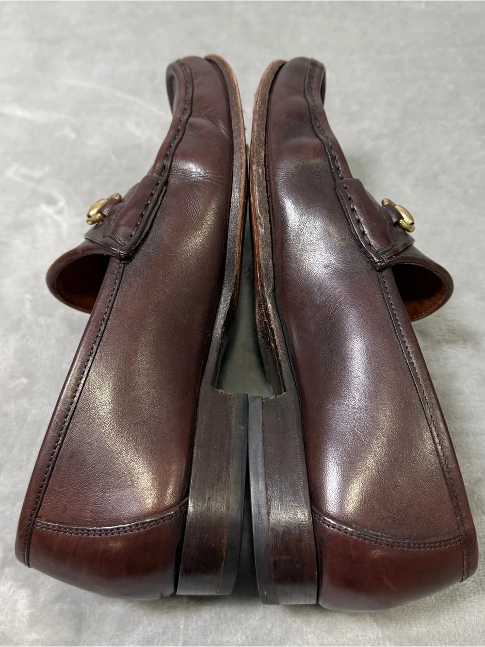 Allen Edmonds Verona Loafer Men's US 8 Made In Italy Brown Leather Office